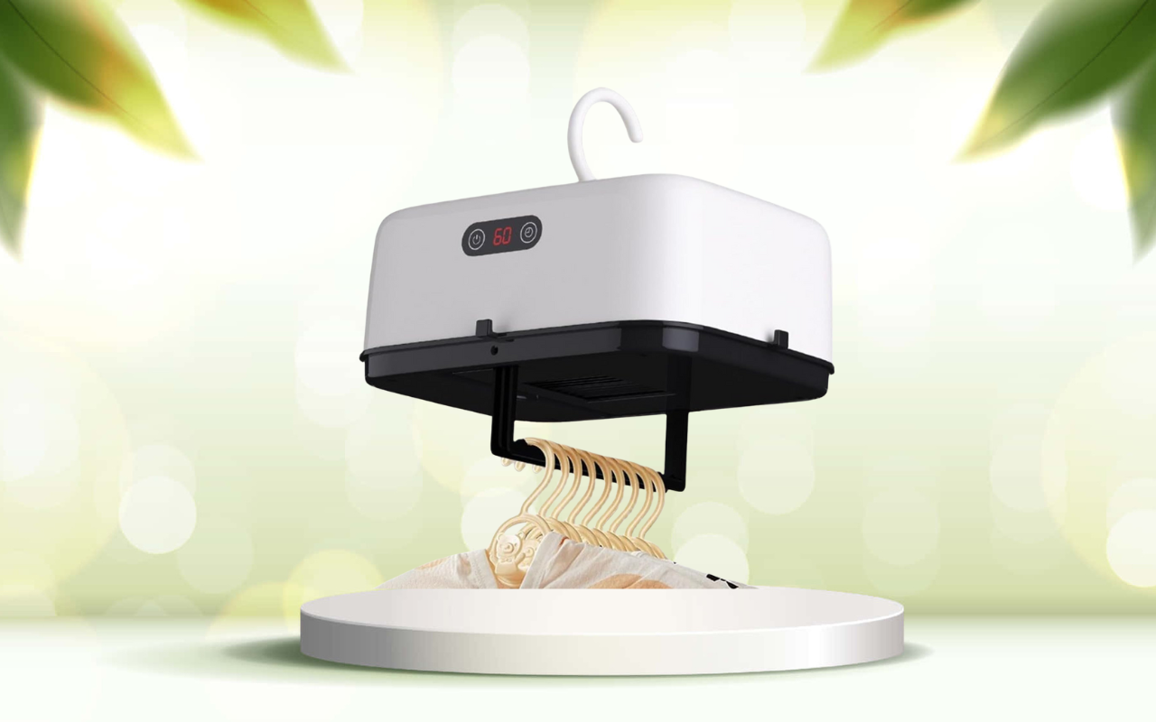 Scopri come asciugare i panni velocemente con l’asciugatrice portatile salvaspazio